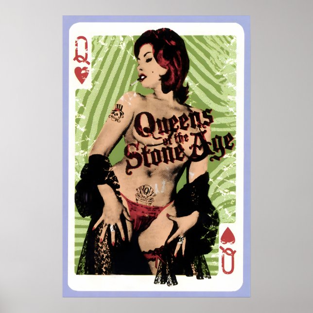 Affiche de concert Queens of the Stone Age 2008 (Devant)