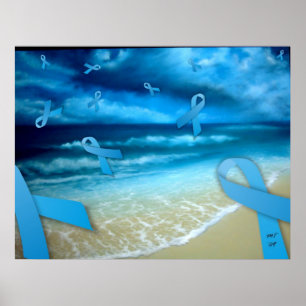 Affiche de conscience de cancer de la prostate