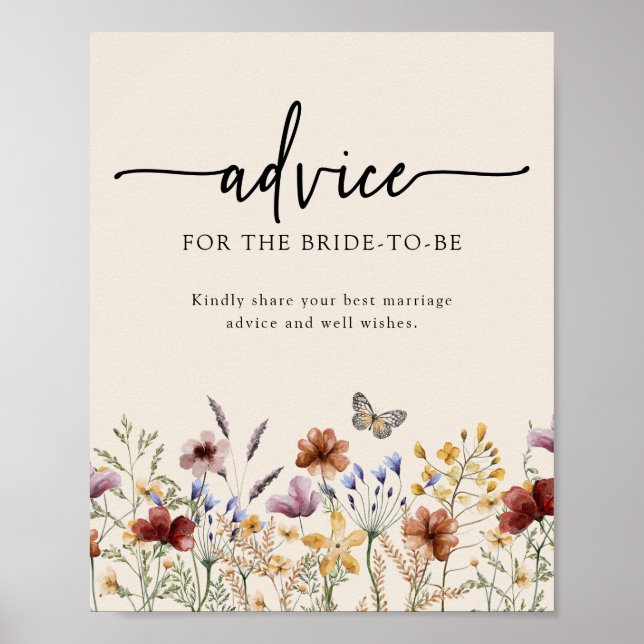 Affiche de conseils de mariage (Devant)