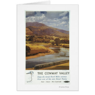 Affiche de Conway Valley Scene British Railways