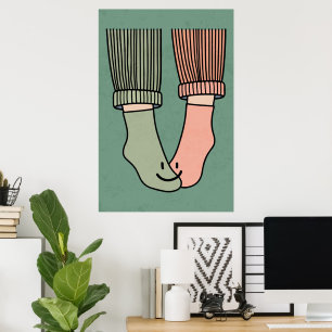 Affiche de couple The Perfect Match Happy Feet Mur