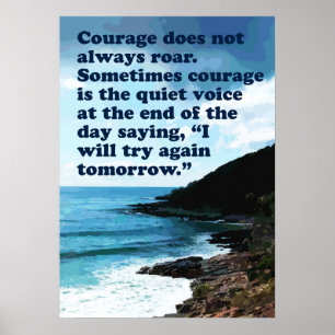 Affiche de Courage Ne Rugit Pas Toujours