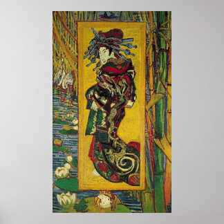 Affiche De Courtisane par Vincent van Gogh