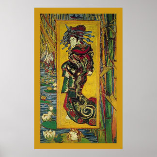Affiche De Courtisane par Vincent van Gogh
