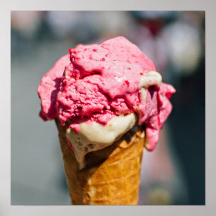Affiche de crème glacée