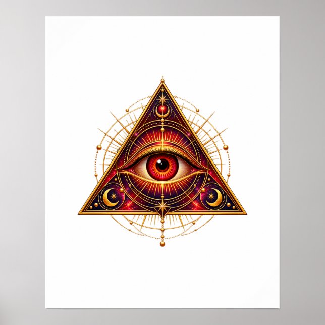 Affiche de Crimson Guardian Eye (Devant)
