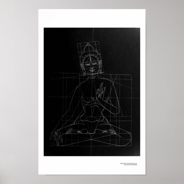 Affiche de croquis de Tara blanche (Devant)