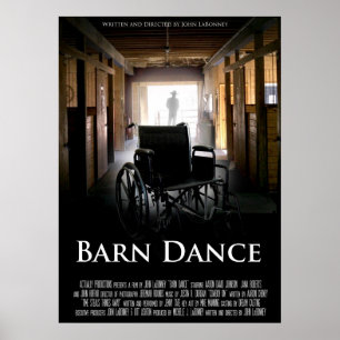 Affiche de danse de grange