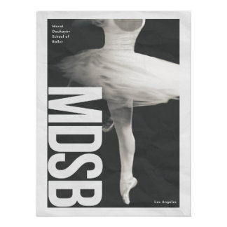 Affiche de danseur MDSB