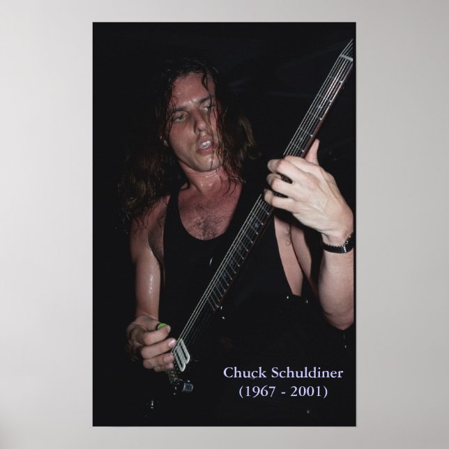 Affiche de DEATH Chuck Schuldiner (1967 - 2001) (Devant)