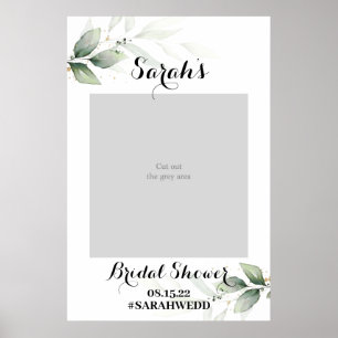 Affiche de décor pour photobooth de Baby Shower av