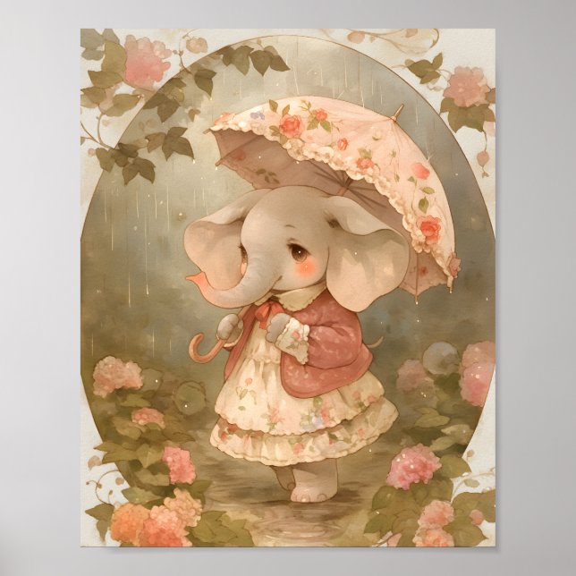 Affiche de décoration de cadeau de fête prénatale  (Devant)