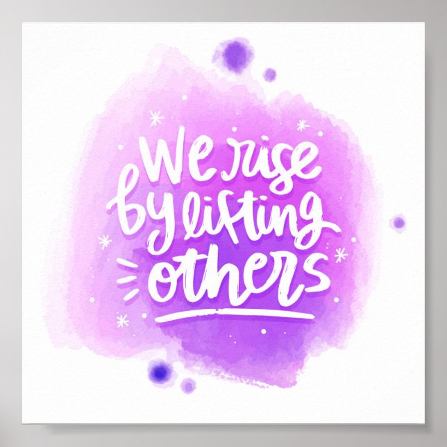 Affiche de devis inspirante (Devant)