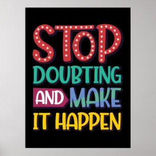 Affiche de devis motivationnelle