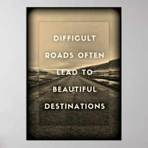 Affiche de devis motivationnelle