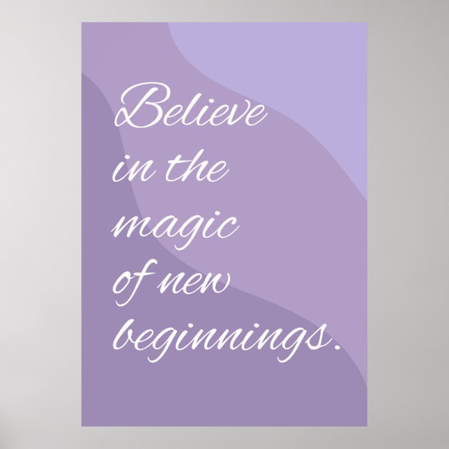 Affiche de devis motivationnelle (Devant)