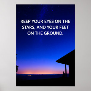 Affiche de devis motivationnelle