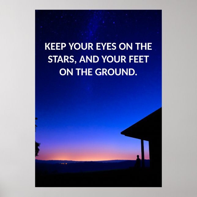 Affiche de devis motivationnelle (Devant)