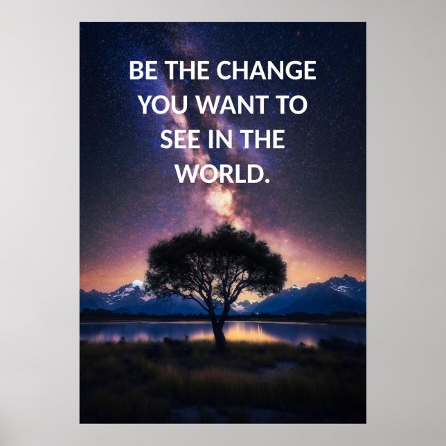 Affiche de devis motivationnelle (Devant)