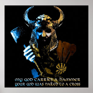 Affiche de Dieu de Viking