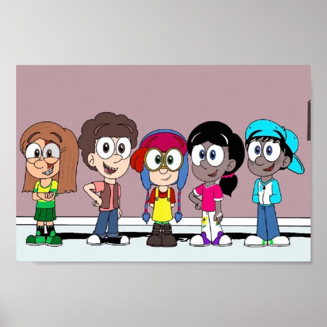 Affiche de diffusion en aval (Devant)