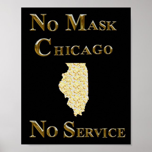 AFFICHE DE DISTANCIATION SOCIALE À CHICAGO (Devant)