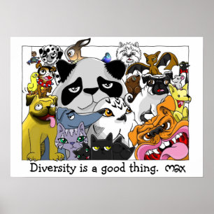 Affiche de diversité d'O&T