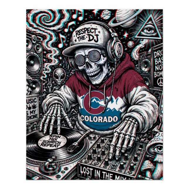 Affiche de DJ Colorado (Devant)