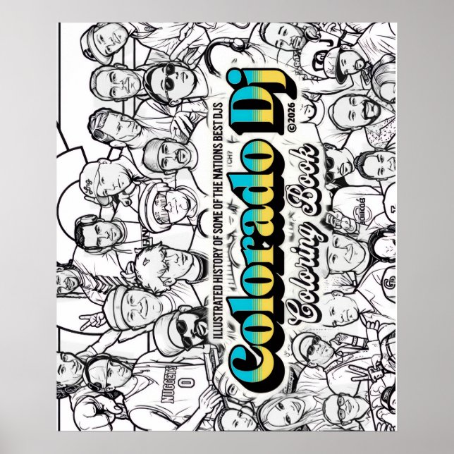 Affiche de DJ du Colorado (Devant)