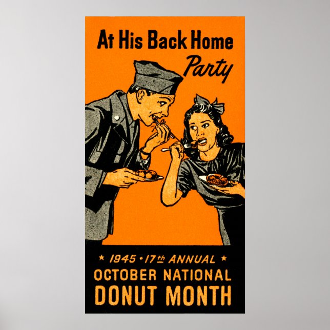 Affiche de Donut 1945 (Devant)