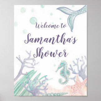 Affiche de douche Sous la mer