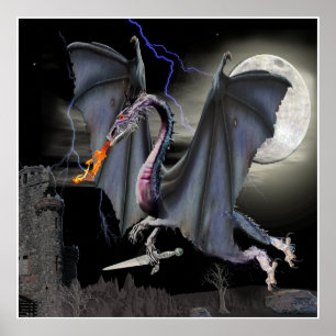 affiche de dragon