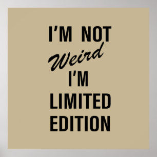 Affiche de drôles sarcastiques