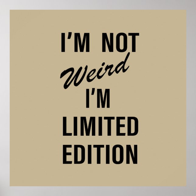 Affiche de drôles sarcastiques (Devant)