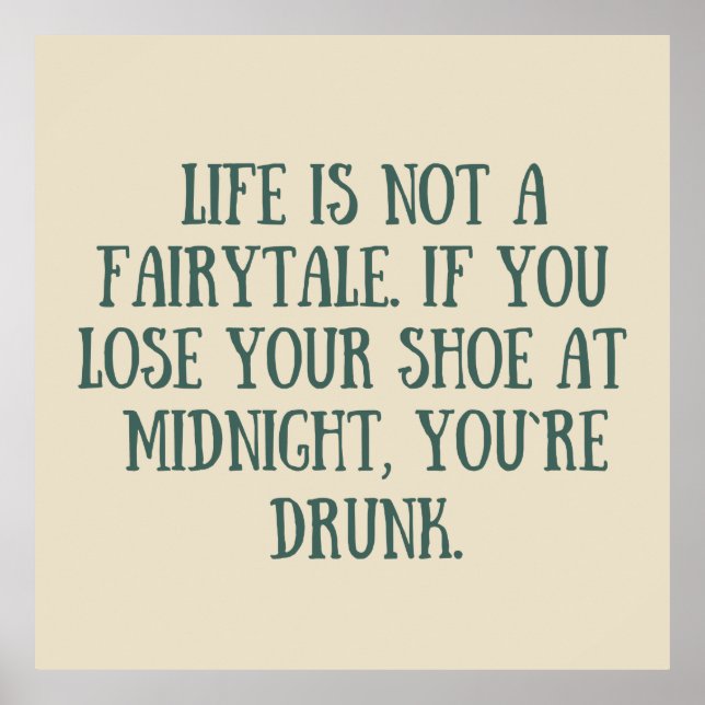 Affiche de drôles sarcastiques (Devant)