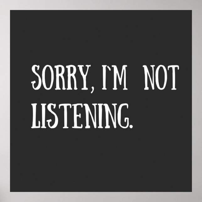 Affiche de drôles sarcastiques (Devant)