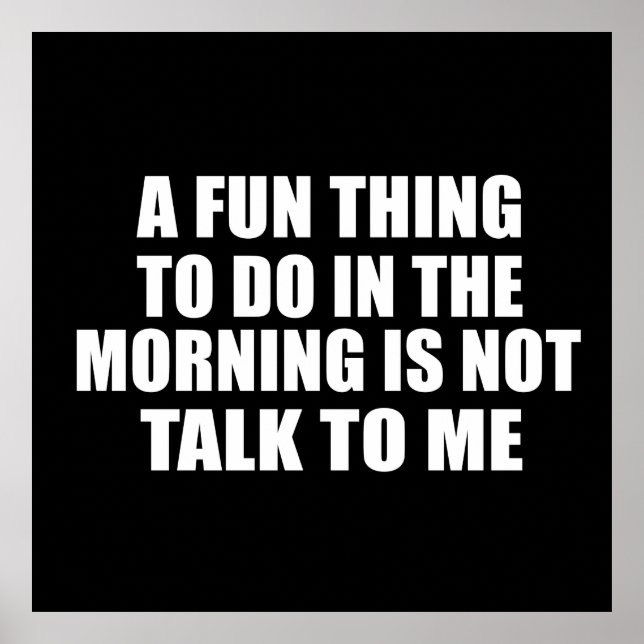 Affiche de drôles sarcastiques (Devant)