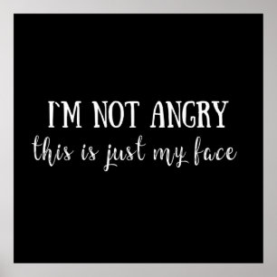 Affiche de drôles sarcastiques