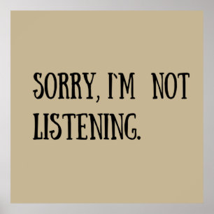 Affiche de drôles sarcastiques