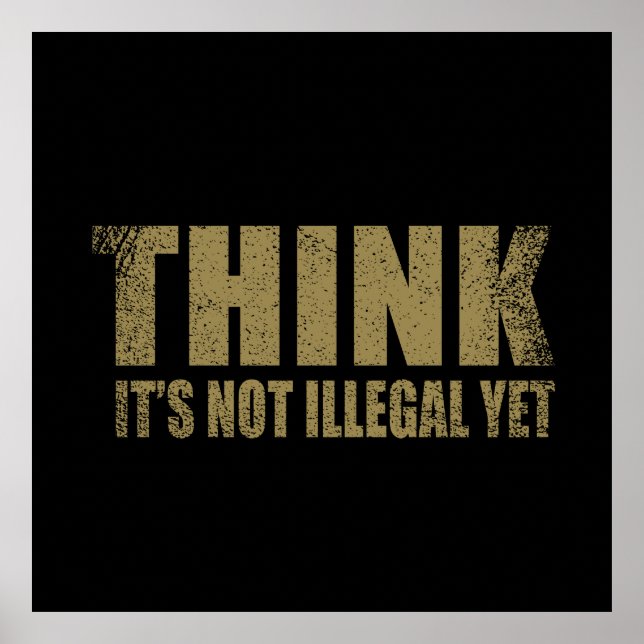 Affiche de drôles sarcastiques (Devant)