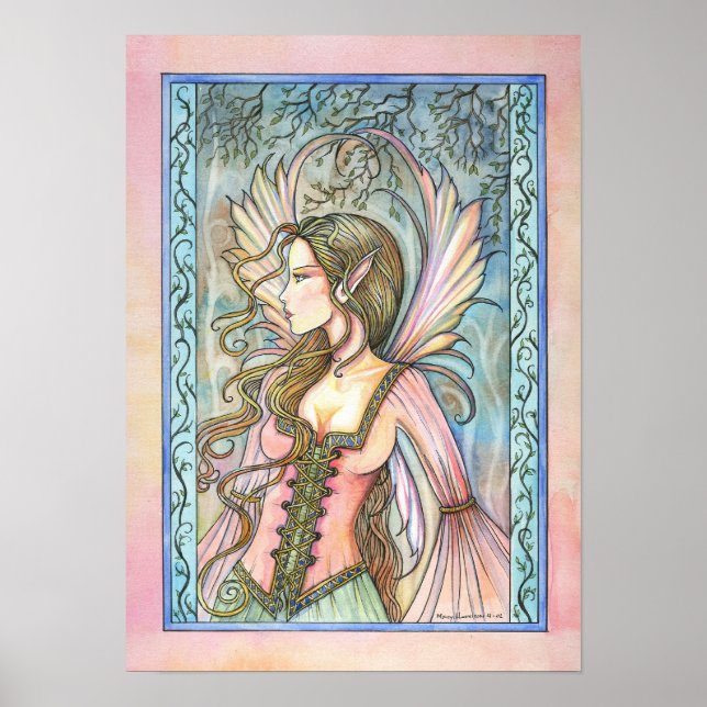 Affiche de fantasy féerique par Molly Harrison (Devant)