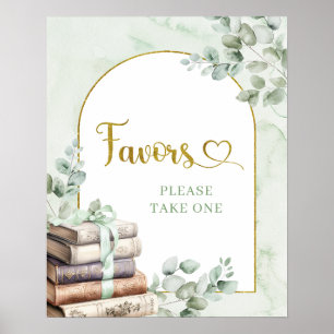 Affiche de Favors de Livre de Contes de Sage de Ve