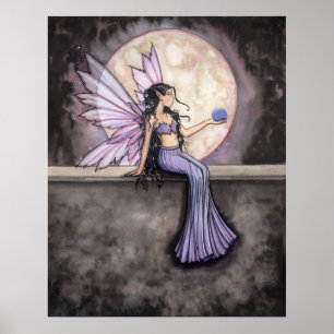 Affiche de fée Moonstone par Molly Harrison