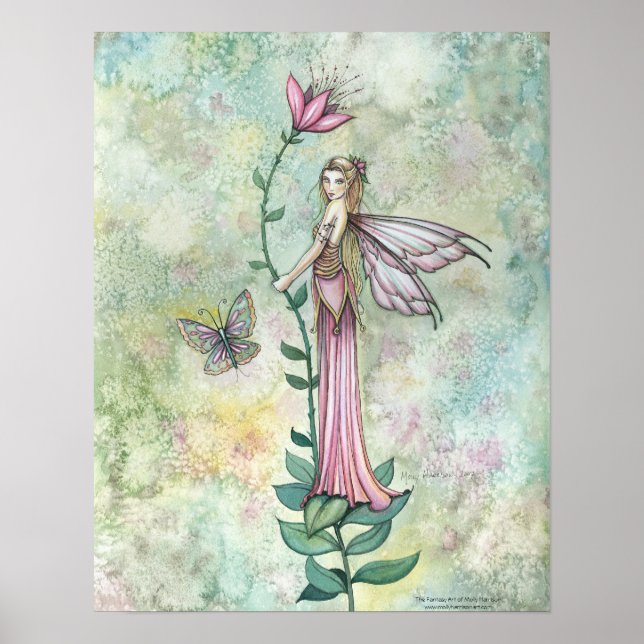 Affiche de fée par Molly Harrison Fantasy Art (Devant)