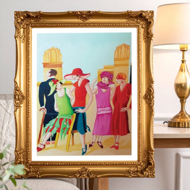Affiche de femmes Art Déco (Créateur téléchargé)
