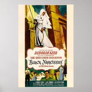 Affiche de film Black Narcissus 1947 impression A5