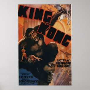 Affiche de film de science-fiction vintage style a