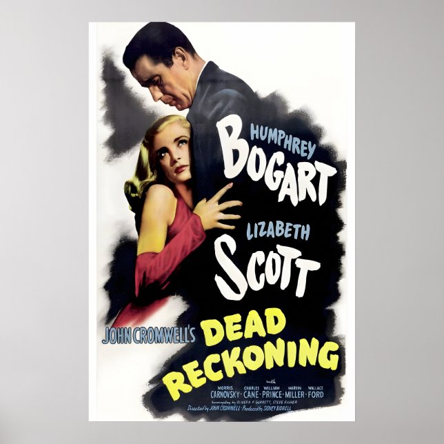 Affiche de film Dead Reckoning 1946 PRINT A5-A1 40 (Devant)