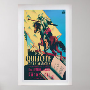 Affiche de film Don Quijote de la Mancha Vintage