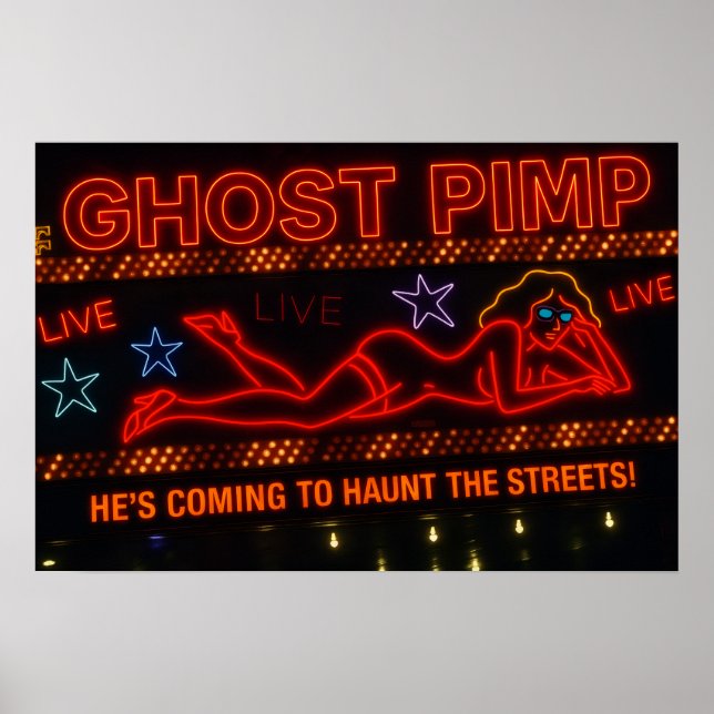 Affiche de film Ghost Pimp (Devant)